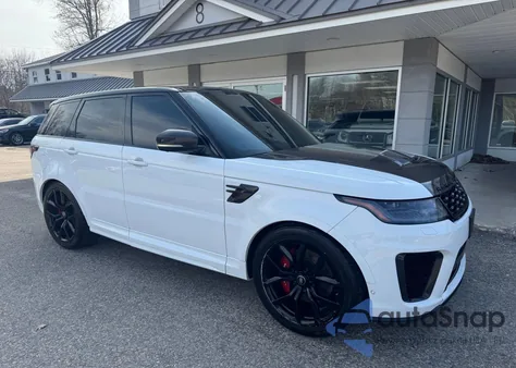 2018 Land Rover Range Rover Sport Svr из США, поврежденный, VIN SALWZ2SE7JA198973